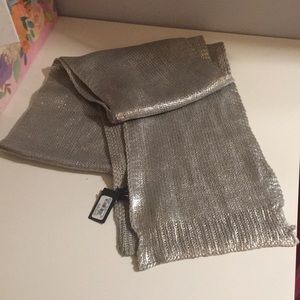 Shimmery Knitted Scarf